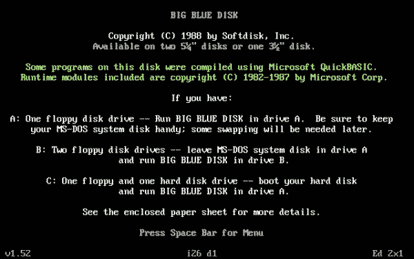 Big Blue Disk #26 - Image 2