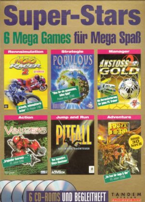 Super-Stars: 6 Mega Games für Mega Spaß