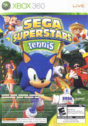 Sega Superstars Tennis / Xbox Live Arcade Compilation Disc