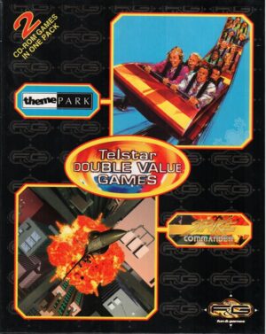 Telstar Double Value Games: Theme Park + Strike Commander