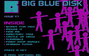 Big Blue Disk #47