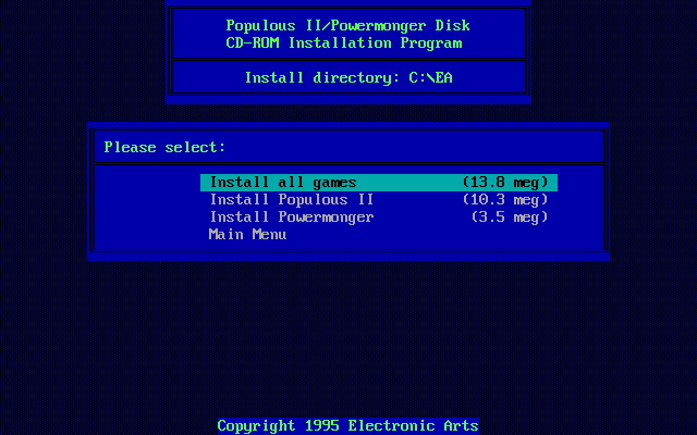 Powermonger / Populous II - Image 2