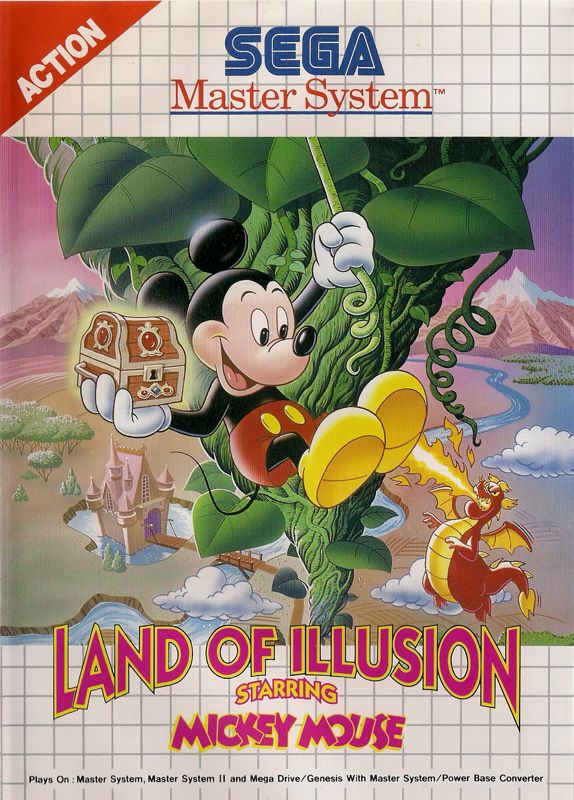 Land of Illusion starring Mickey Mouse
