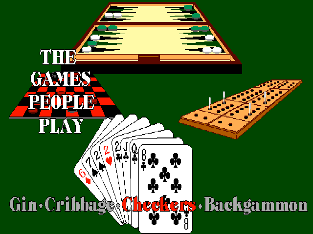 The Games People Play: Gin ∙ Cribbage ∙ Checkers ∙ Backgammon - Image 2
