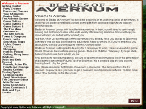Blades of Avernum