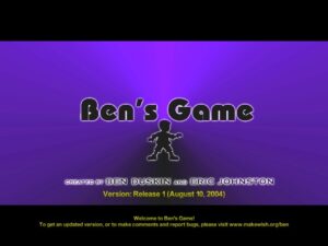 Ben's Game