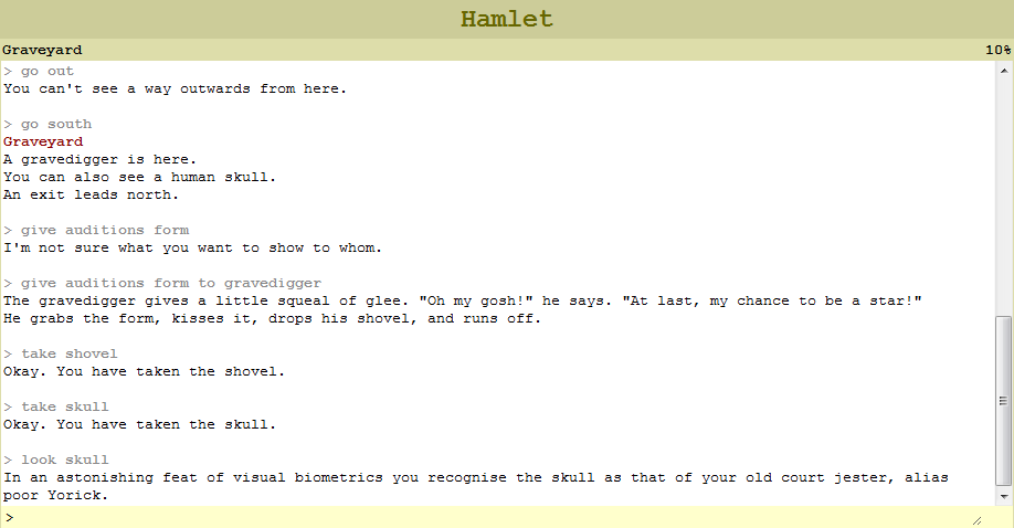Hamlet: The Text Adventure - Image 5