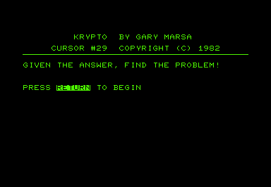 Krypto