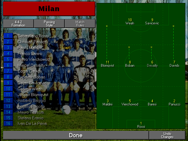 Championship Manager 2: The Italian Leagues Season 96/97 - Image 5