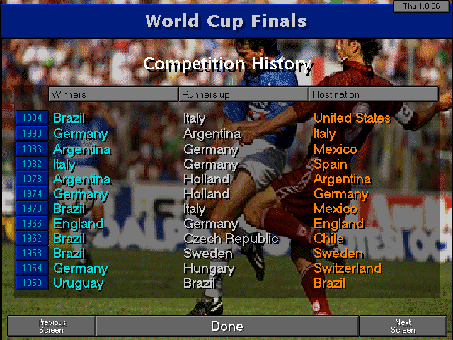Championship Manager 2: The Italian Leagues Season 96/97 - Image 6
