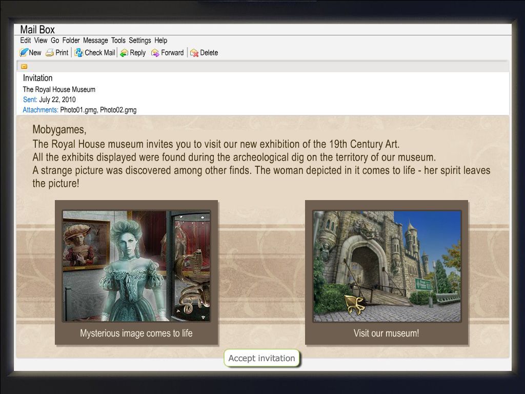 Echoes of the Past: The Castle of Shadows — screenshot 1