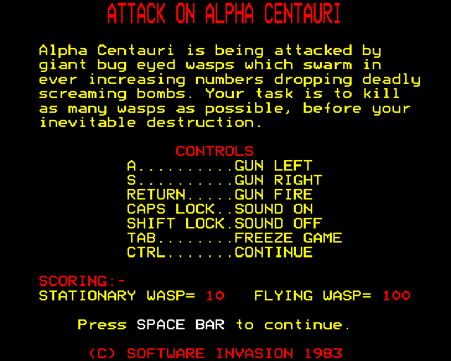 Attack on Alpha Centauri
