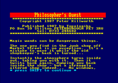 Philosopher's Quest — screenshot 1
