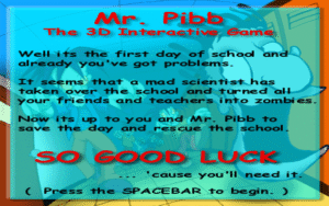 Mr. Pibb: The 3D Interactive Game