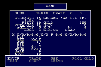Wizardry I・II — screenshot 2
