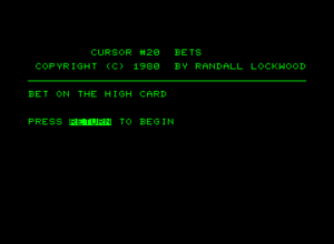Bets