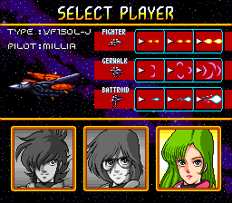 Chō Jikū Yōsai Macross: Scrambled Valkyrie — screenshot 1