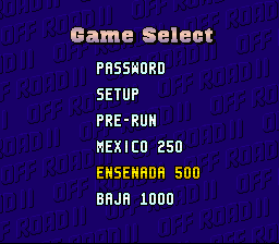 Super Off Road: The Baja — screenshot 1