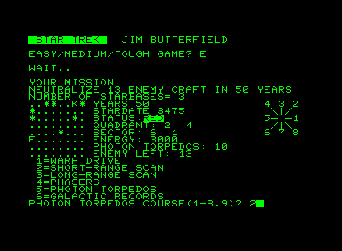 Super Trek — screenshot 1
