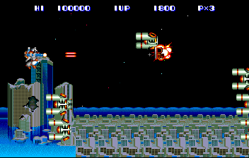Hyper Dyne: Side Arms Special ā screenshot 2