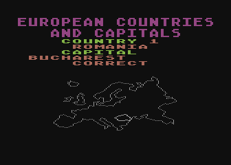 European Countries & Capitals — screenshot 2