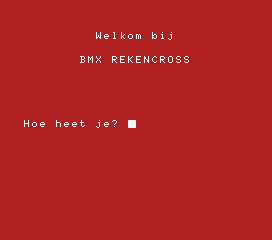 BMX Rekencross