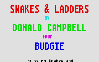 Snakes & Ladders