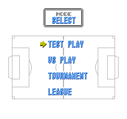 J.League Fighting Soccer: The King of Ace Strikers — screenshot 1