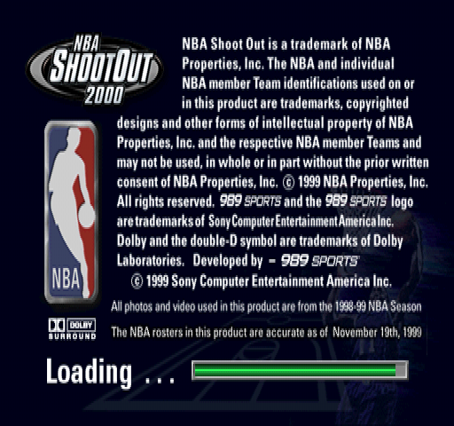NBA ShootOut 2000 - Image 4