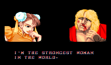 Street Fighter II gameplay on Arcade