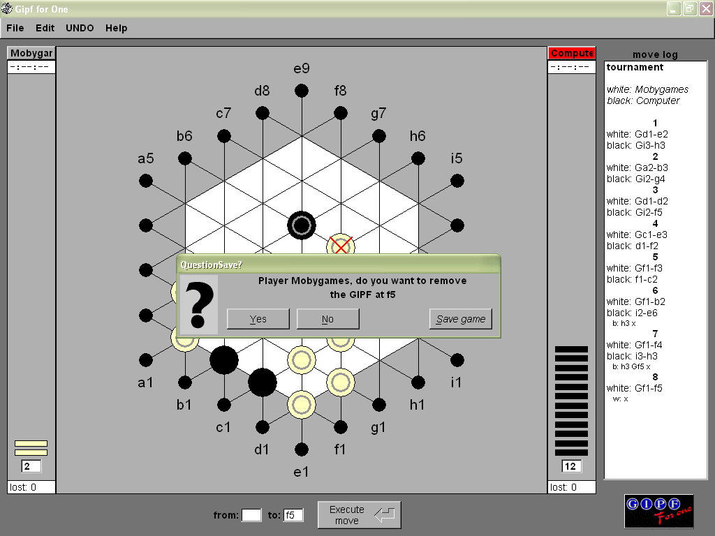 Gipf for One — screenshot 1