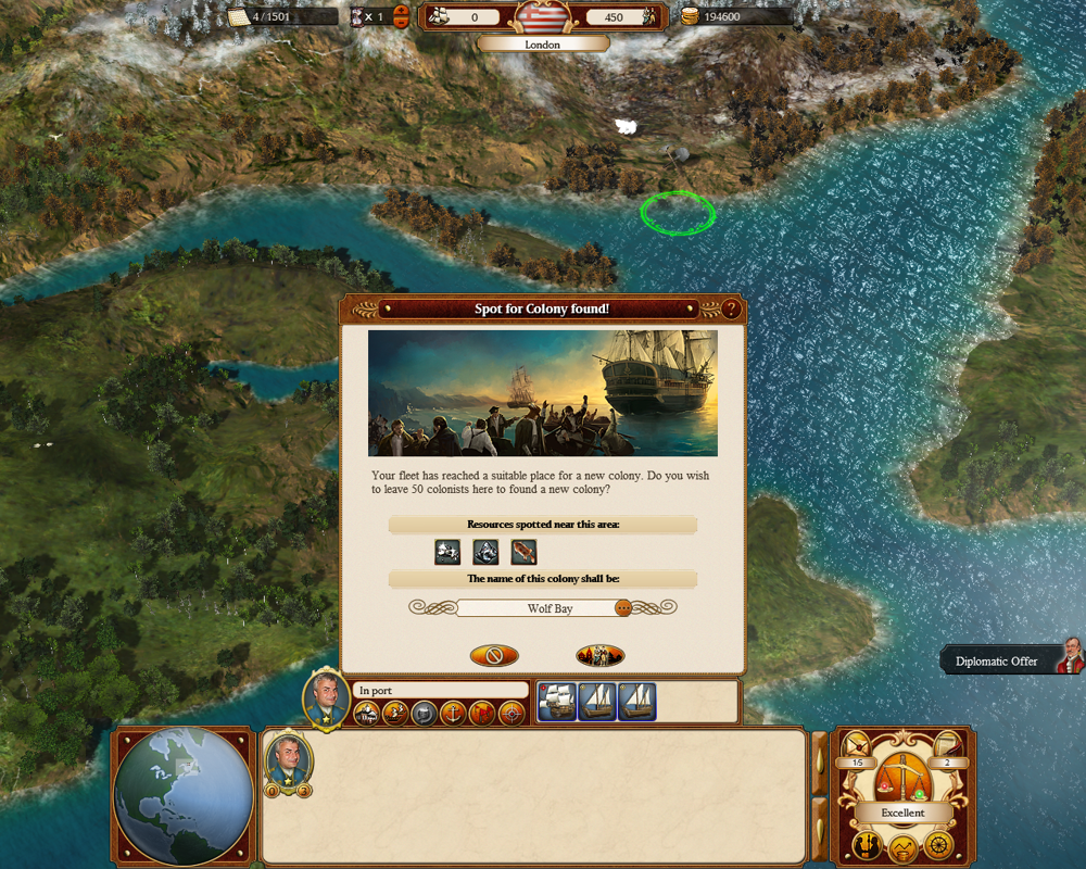 Commander: Conquest of the Americas — screenshot 1