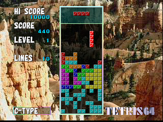 Tetris 64 — screenshot 1