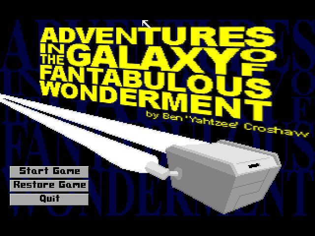 Adventures in the Galaxy of Fantabulous Wonderment — screenshot 1