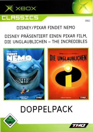 Disney/Pixar Finding Nemo / Disney presents a Pixar film, The Incredibles: Double Pack
