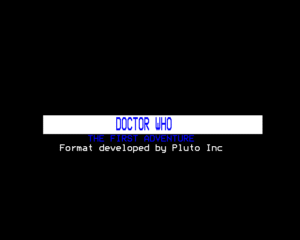 Doctor Who: The First Adventure