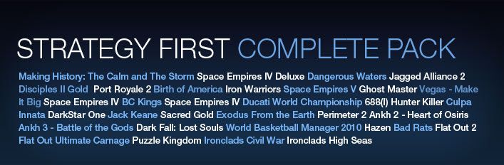 Strategy First Complete Pack 2010