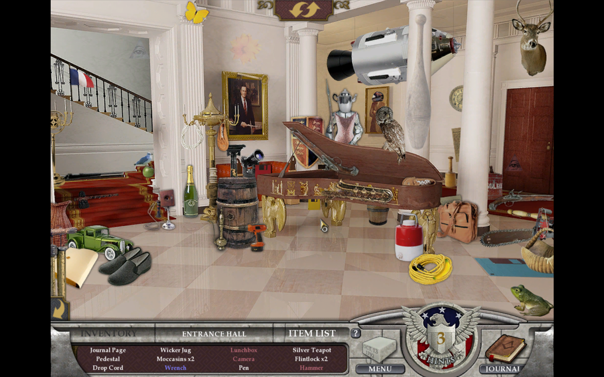 Hidden Mysteries: The White House â screenshot 2