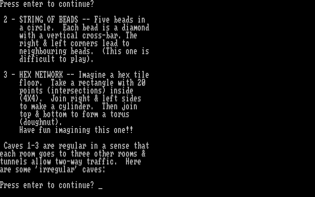Wumpus II â screenshot 1