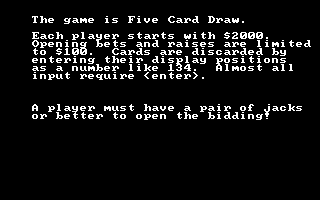 Draw Poker ā screenshot 1