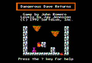 Dangerous Dave Returns