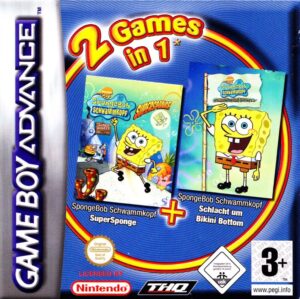 2 Games in 1: SpongeBob SquarePants - Supersponge + SpongeBob SquarePants - Battle for Bikini Bottom