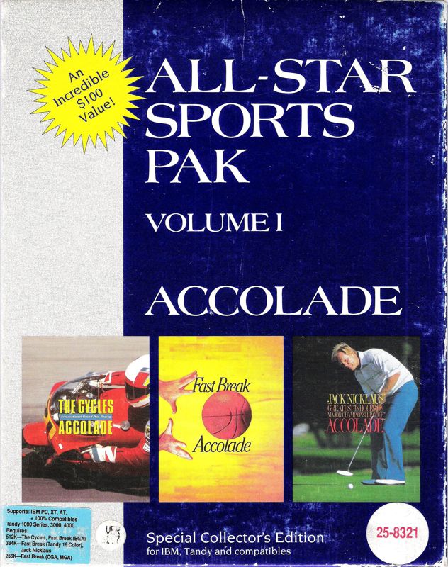 All-Star Sports Pak Volume I
