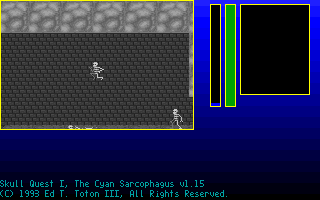 Skull Quest I: The Cyan Sarcophagus — screenshot 2