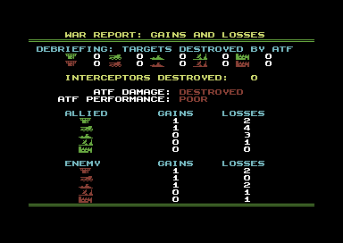 ATF: Advanced Tactical Fighter — screenshot 1