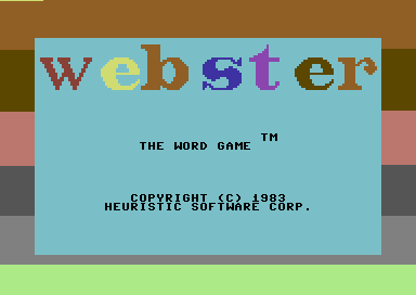 Webster: The Word Game — screenshot 1