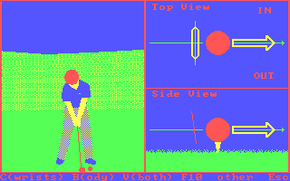 Championship Golf: The Great Courses of the World - Volume One: Pebble Beach — screenshot 2