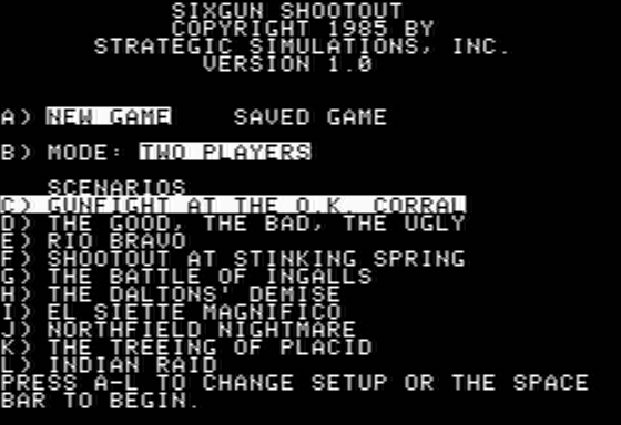 Six-Gun Shootout — screenshot 1