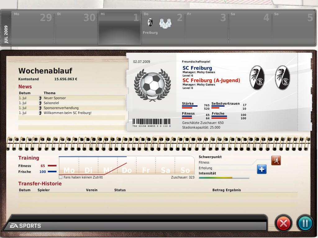 FIFA Manager 10 — screenshot 2