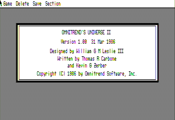 Universe II — screenshot 2